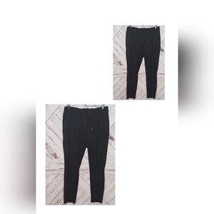 Lululemon On The Fly Pants Joggers Lot Of 2 Black Size 10
